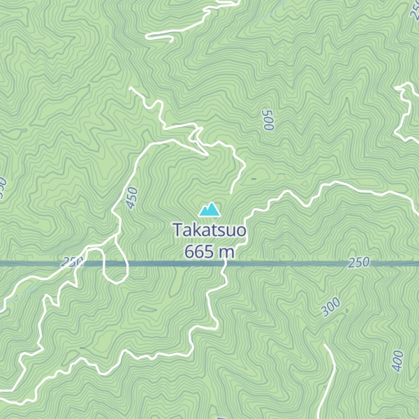 Map of Takatsuo