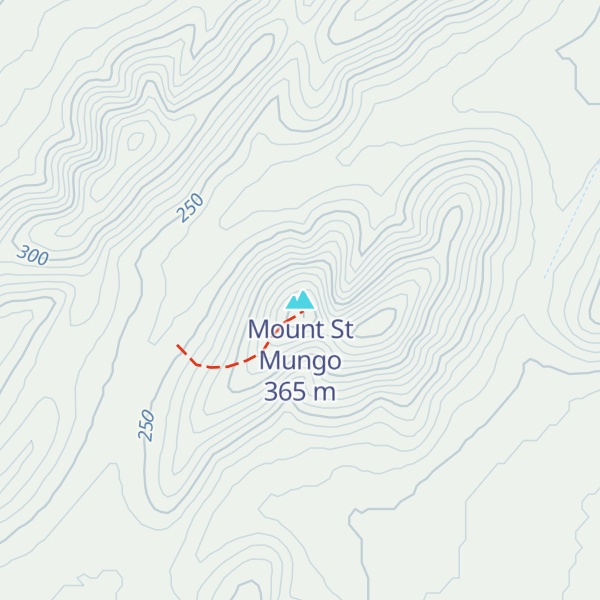 Map of Mount St Mungo