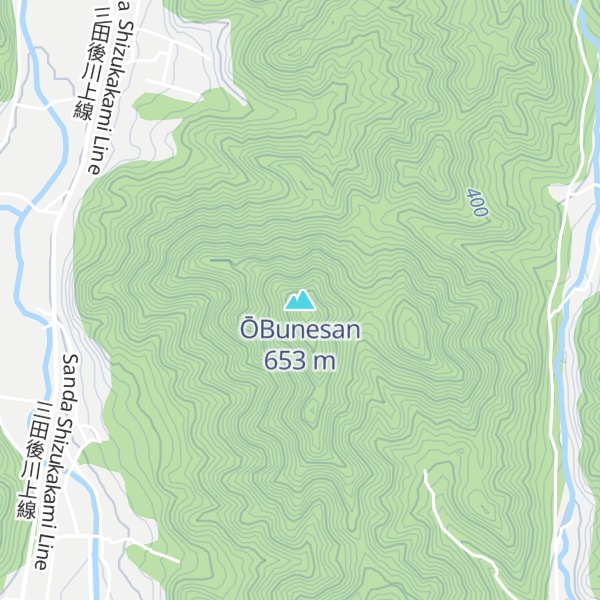 Map of ŌBunesan