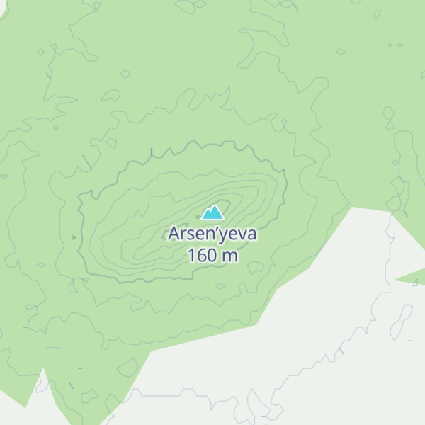 Map of Arsen’yeva