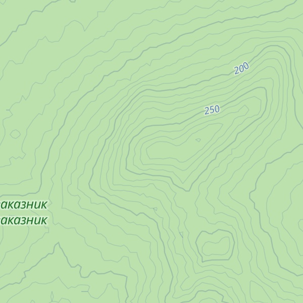 Map of Osinovaya Sopka