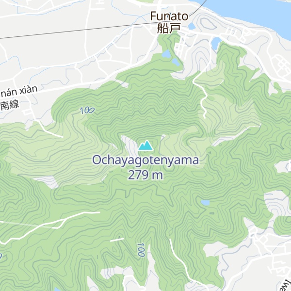 Map of Ochayagotenyama