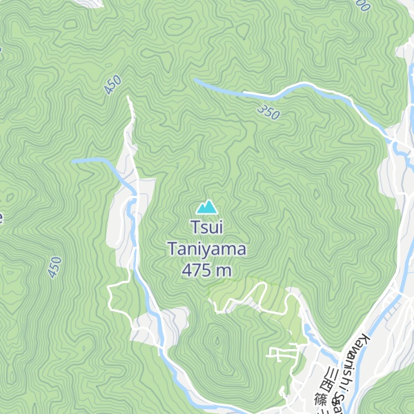 Map of Tsui Taniyama
