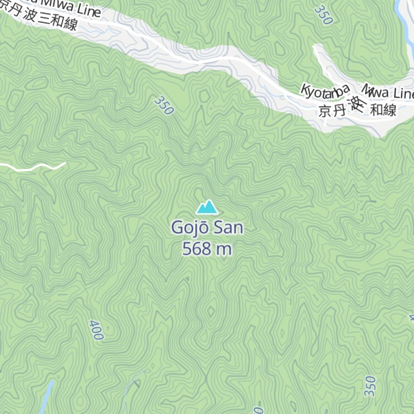 Map of Gojō San