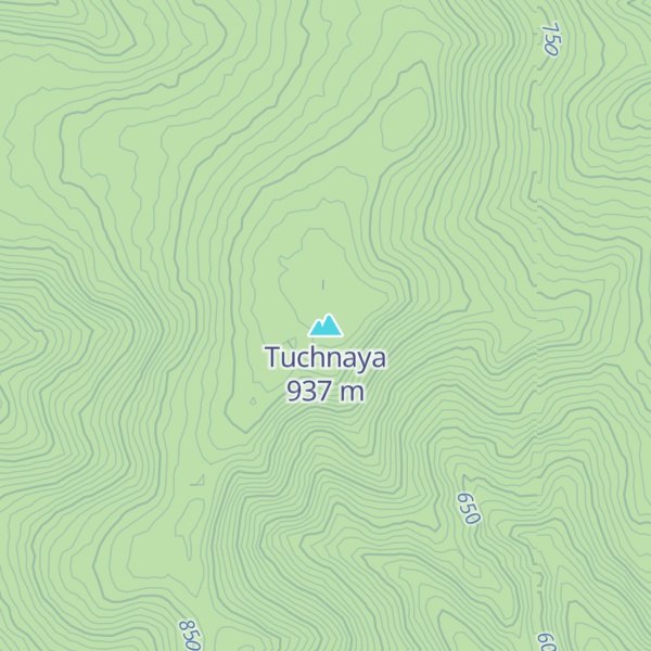 Map of Tuchnaya