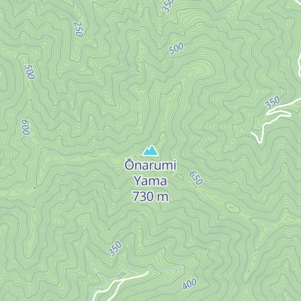 Map of Ōnarumi Yama