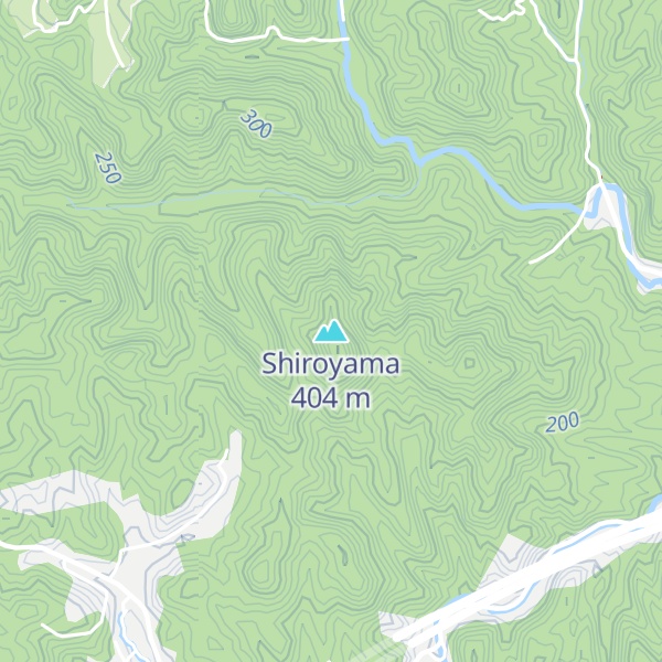Map of Shiroyama