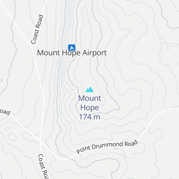 Map of Mount Hope