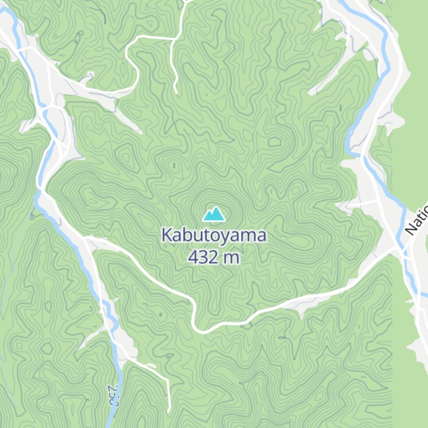 Map of Kabutoyama