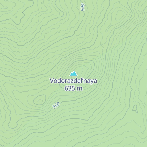 Map of Vodorazdel’naya
