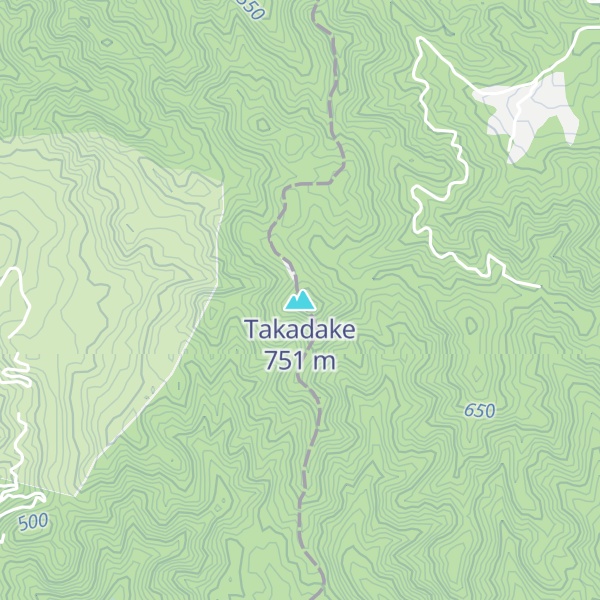 Map of Takadake