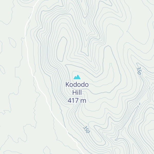 Map of Kododo Hill