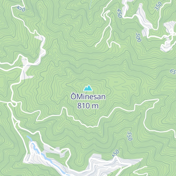 Map of ŌMinesan