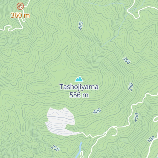 Map of Tashojiyama