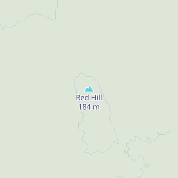 Map of Red Hill