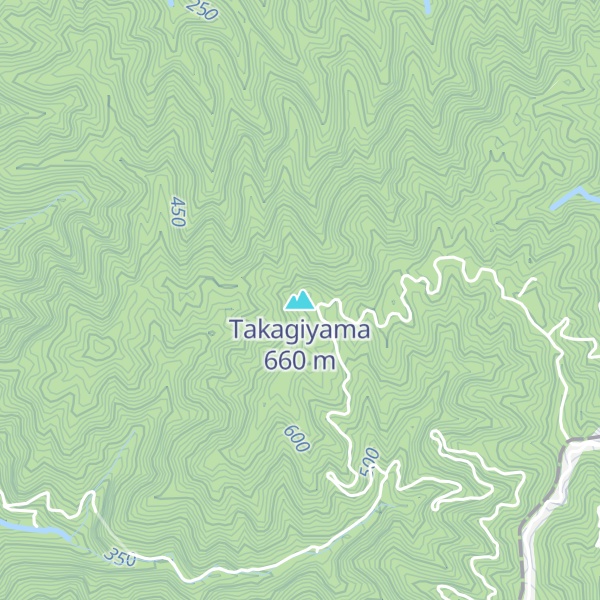 Map of Takagiyama