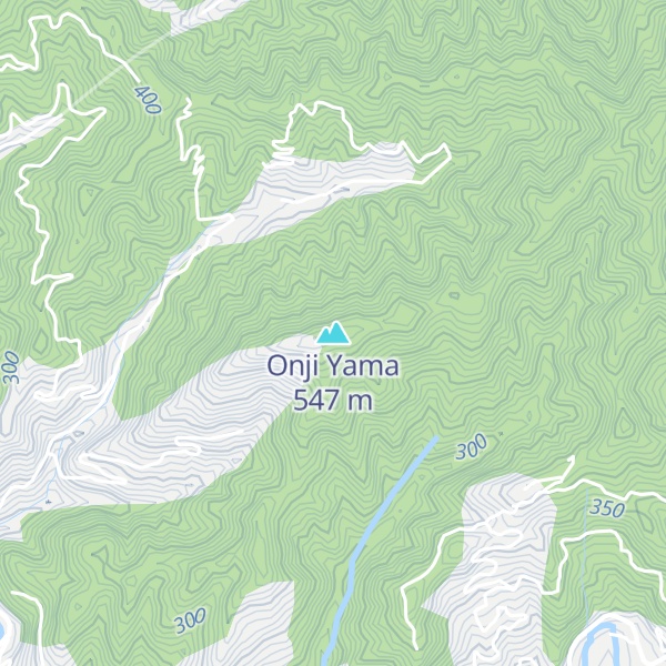 Map of Onji Yama