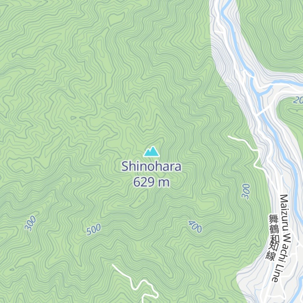 Map of Shinohara