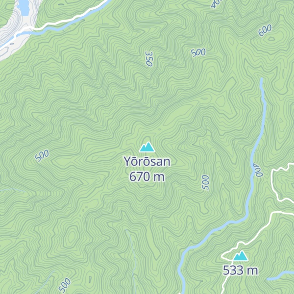 Map of Yōrōsan