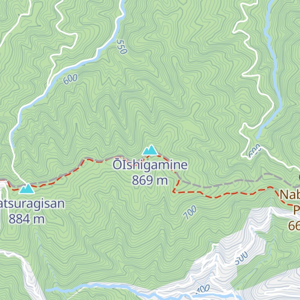 Map of ŌIshigamine
