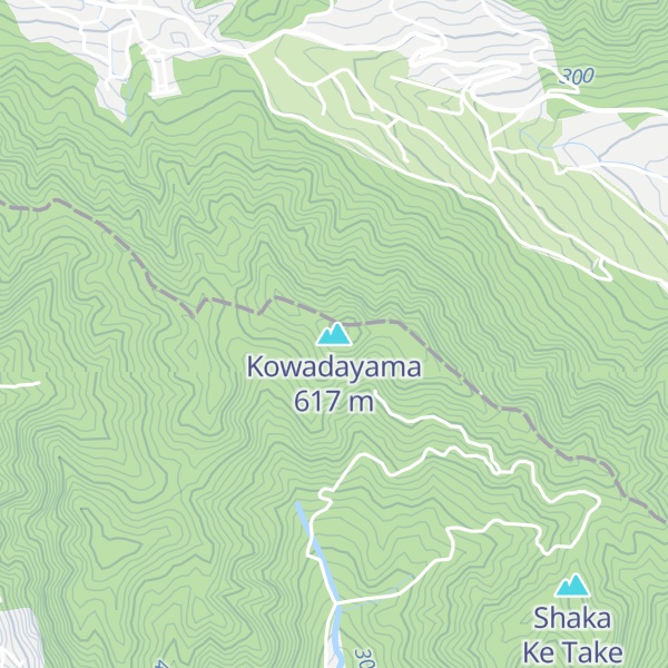 Map of Kowadayama