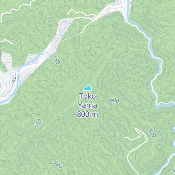 Map of Toko Yama