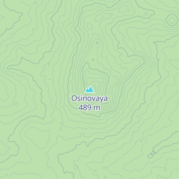Map of Osinovaya