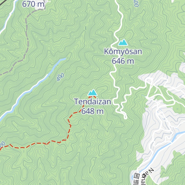 Map of Tendaizan