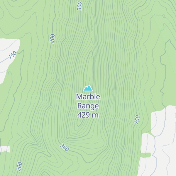 Map of Marble Range