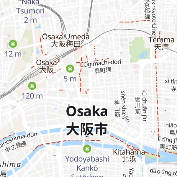 Map of Refuge UMEDA