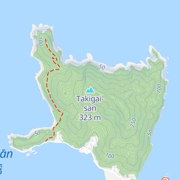 Map of Takigai-san