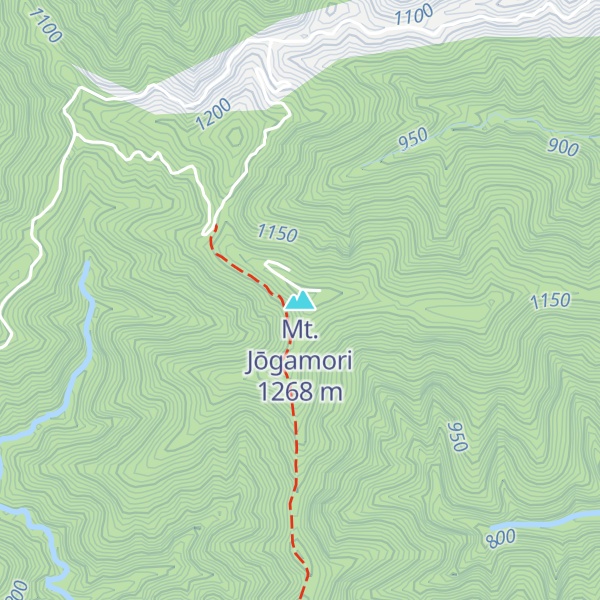 Map of Mt. Jōgamori