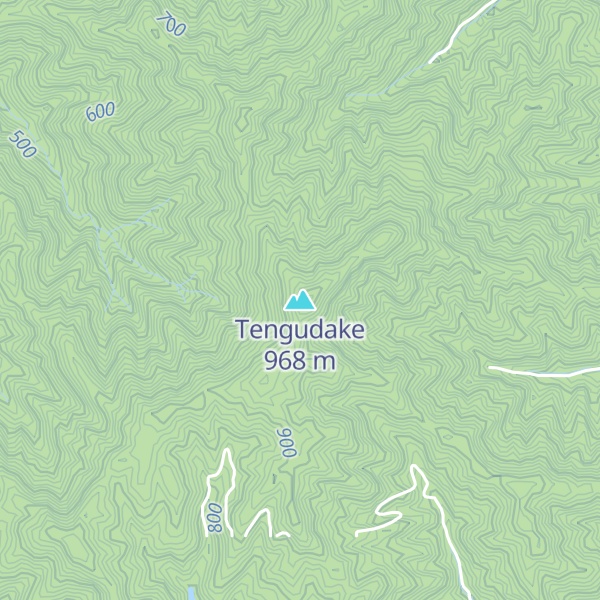 Map of Tengudake