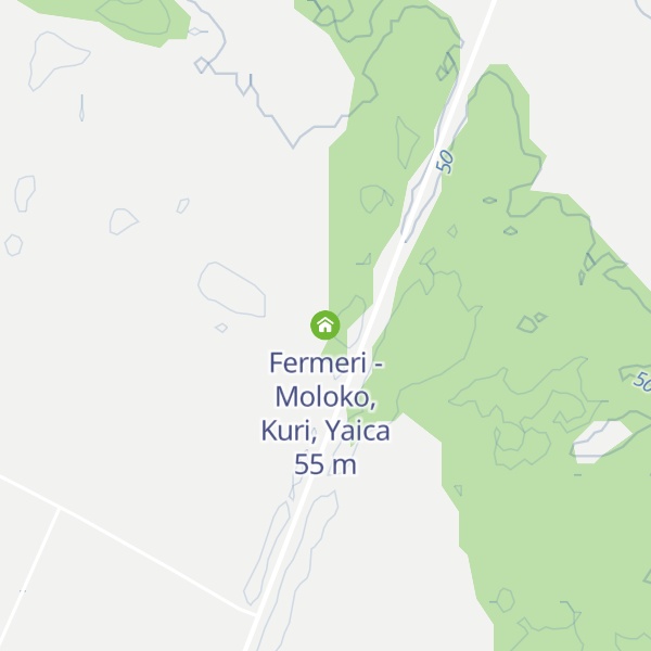 Map of Fermeri - Moloko, Kuri, Yaica