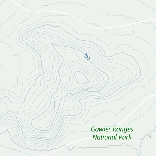 Map of Waulkinna Hill
