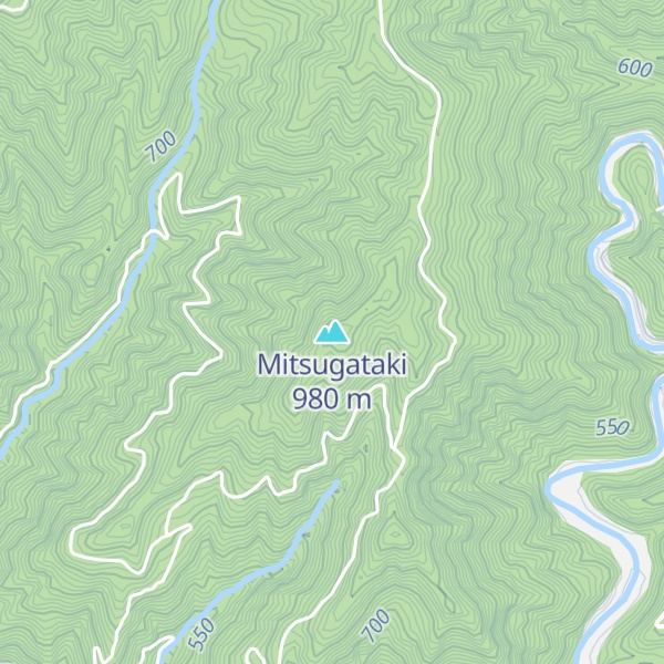 Map of Mitsugataki