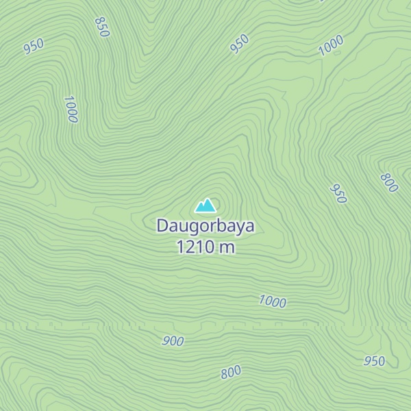 Map of Daugorbaya