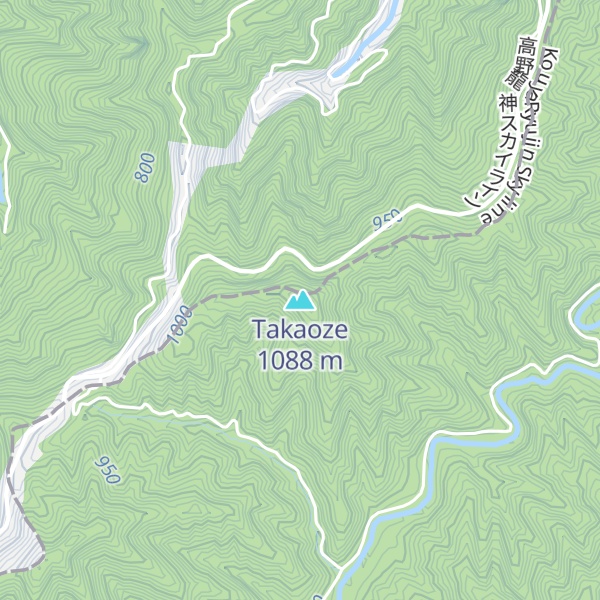Map of Takaoze