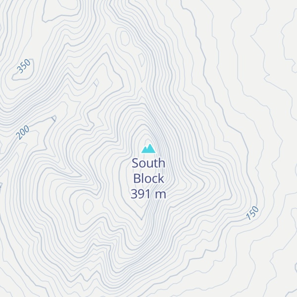 Map of South Block