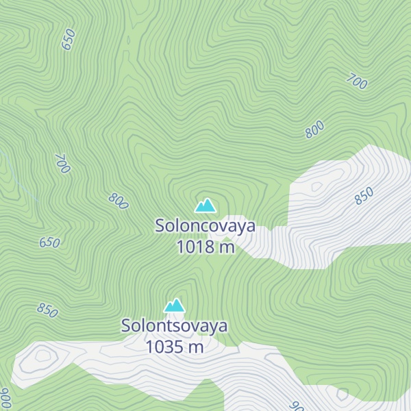Map of Soloncovaya