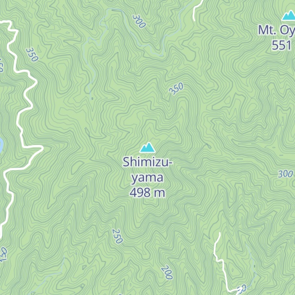 Map of Shimizu-yama