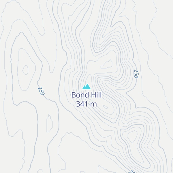 Map of Bond Hill