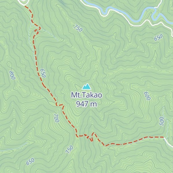 Map of Mt.Takao