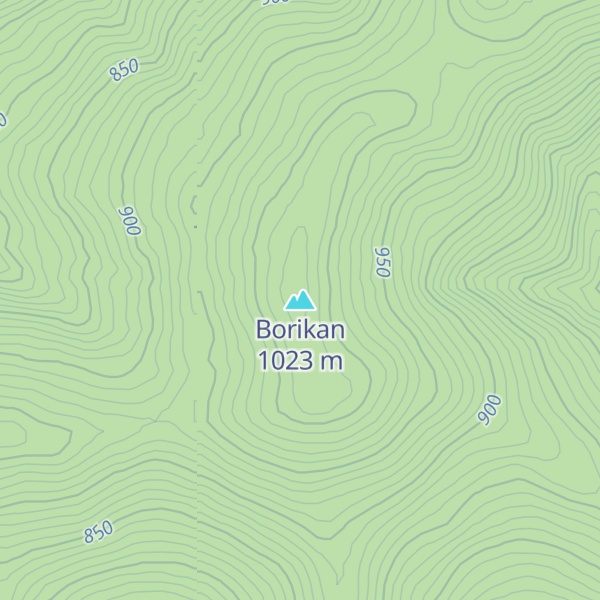 Map of Borikan