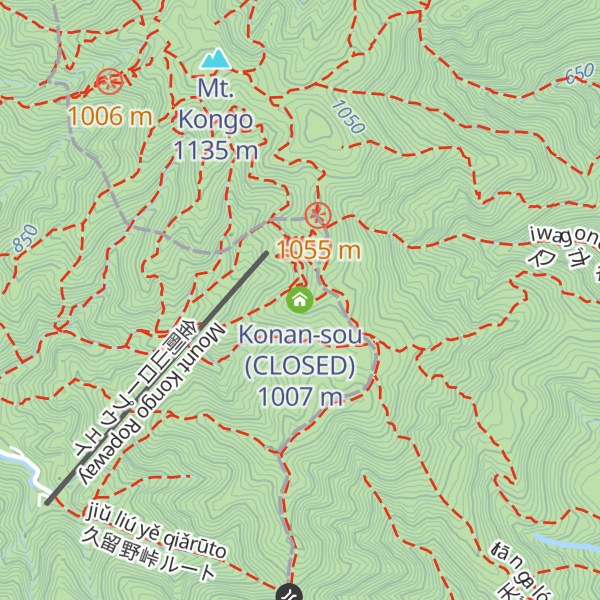 Map of Konan-sou (CLOSED)