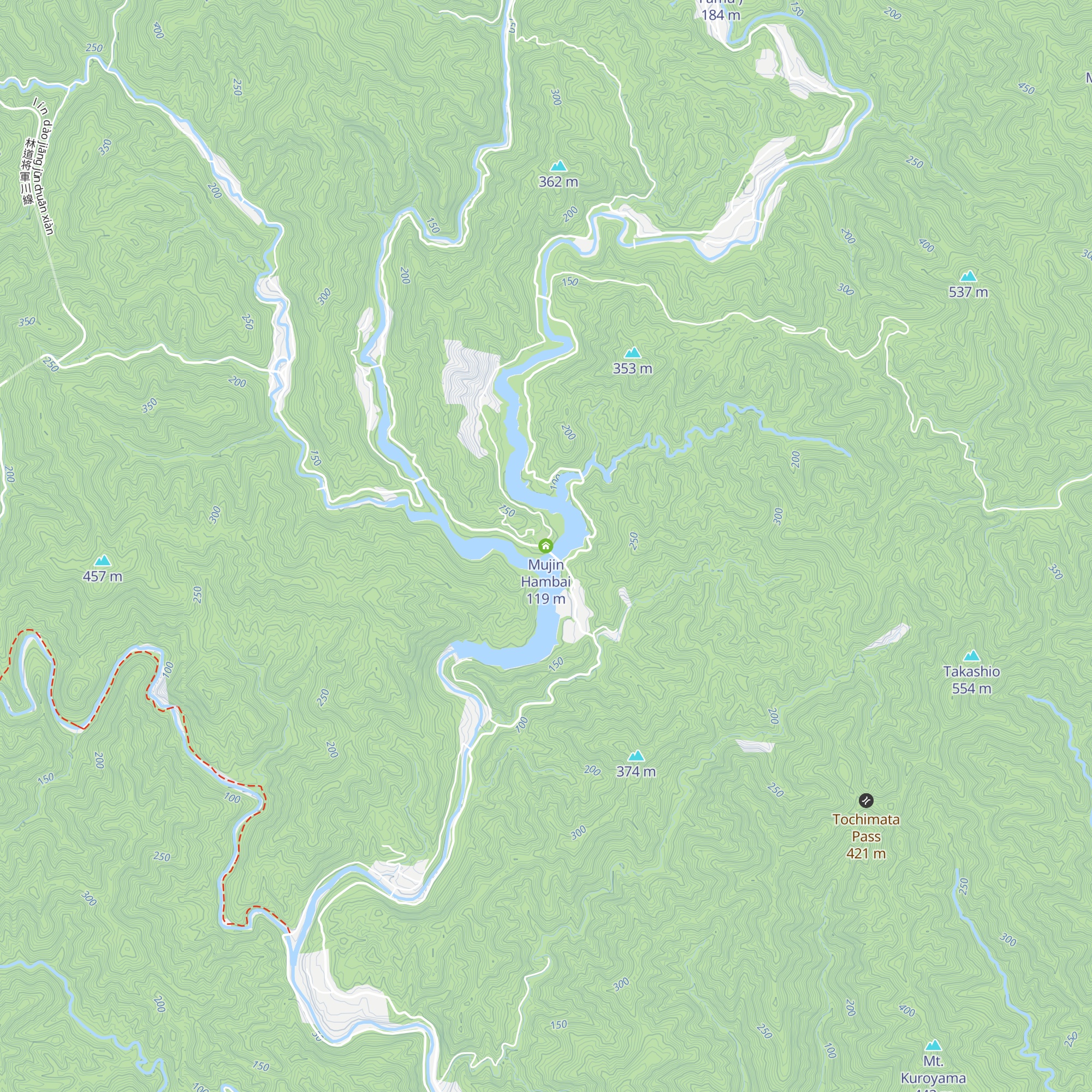 Mujin Hambai map