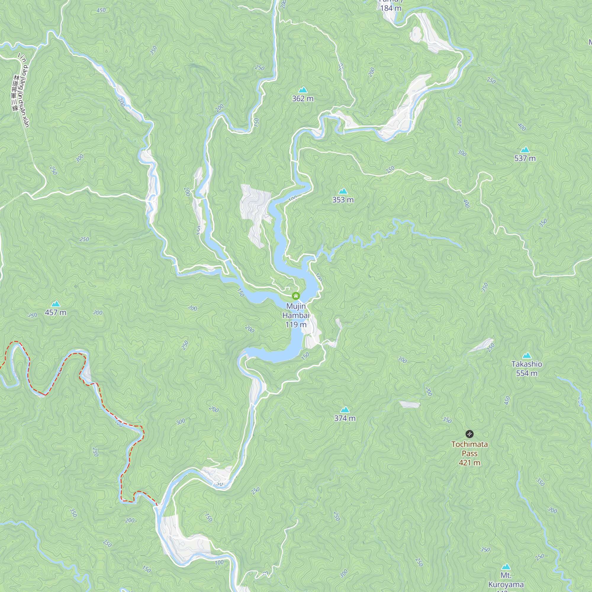 Mujin Hambai map