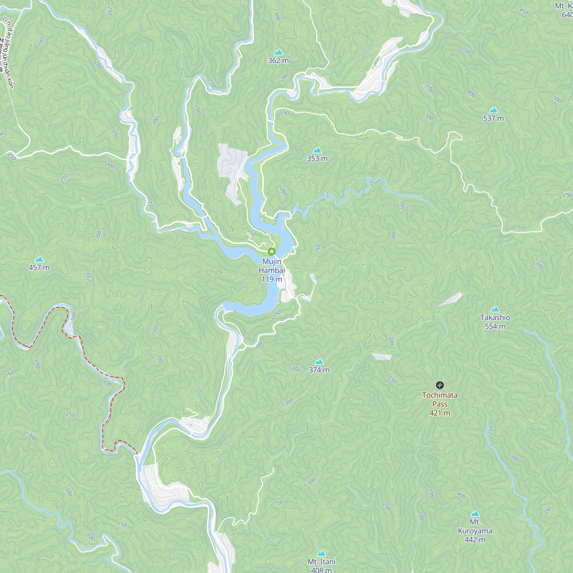 Mujin Hambai map
