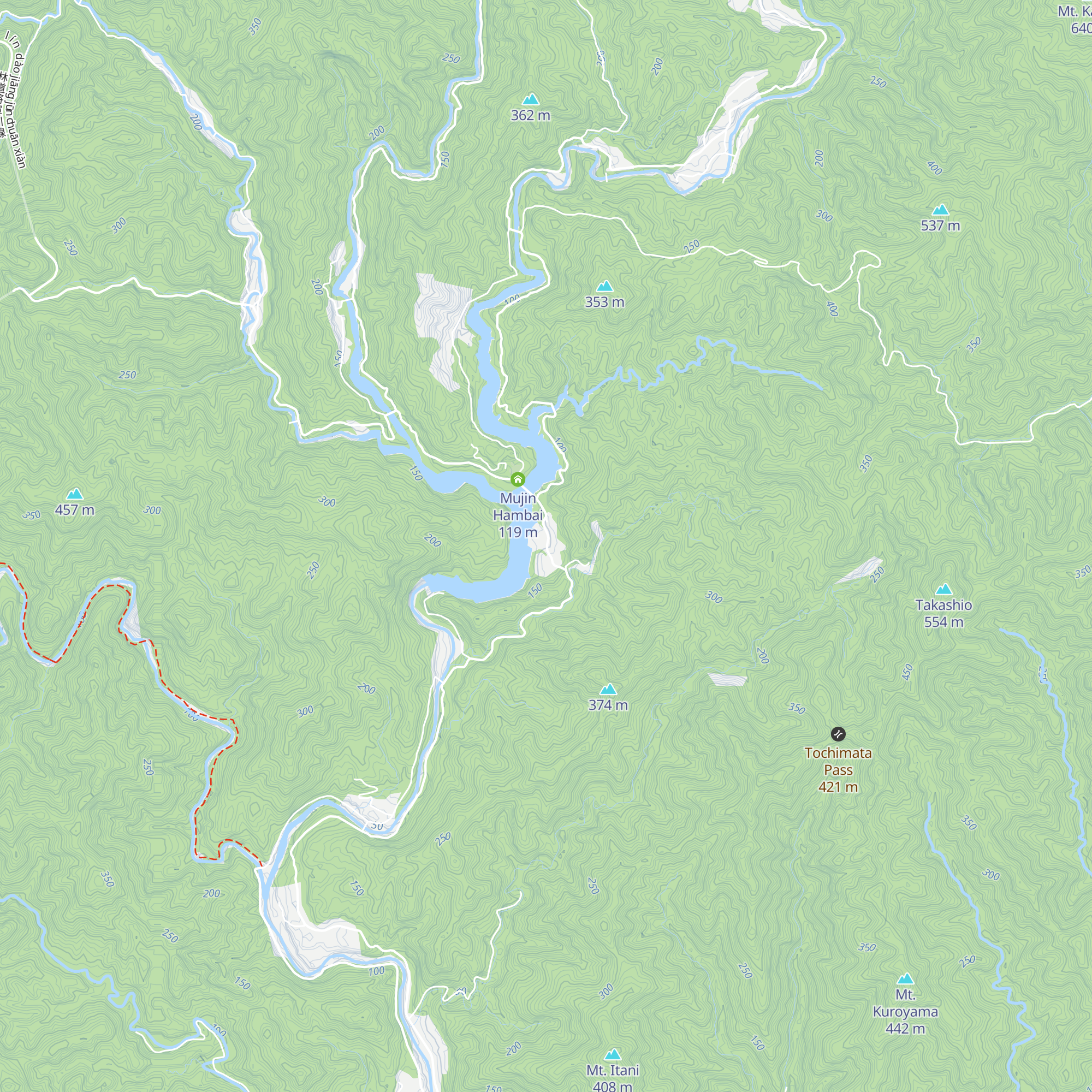 Mujin Hambai map