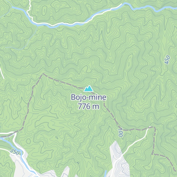Map of Bojo-mine